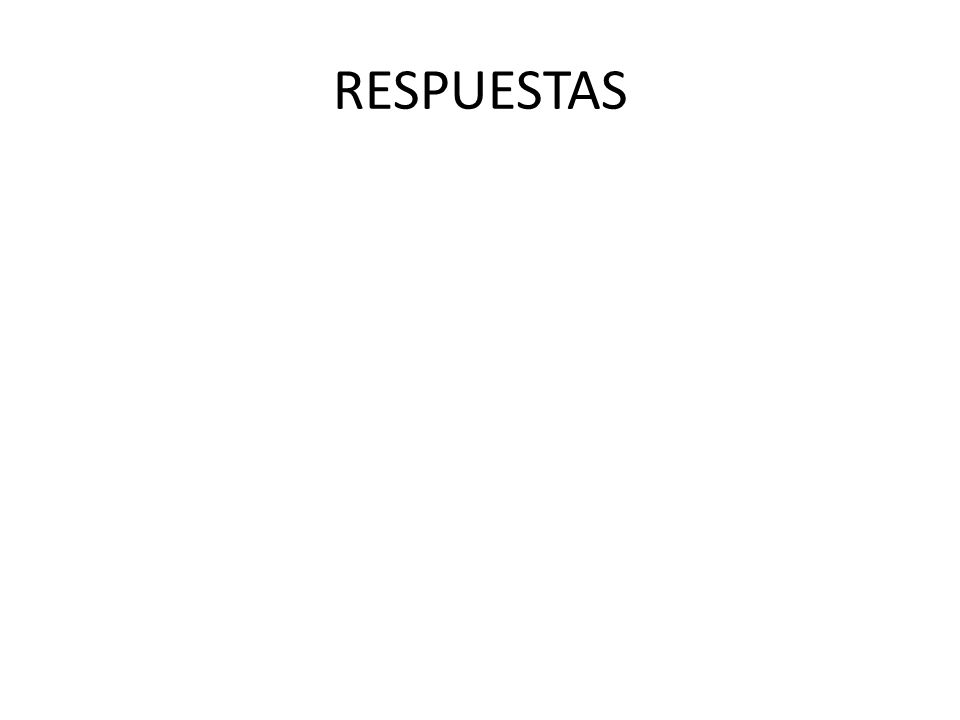 RESPUESTAS