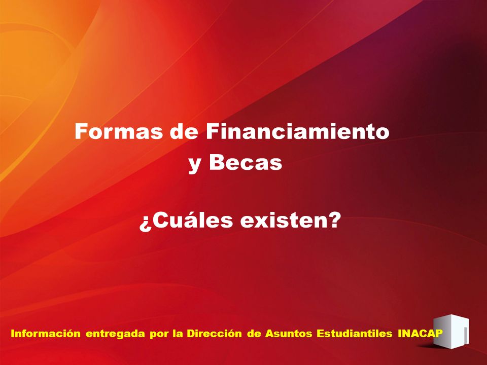 Información entregada por la Dirección de Asuntos Estudiantiles INACAP