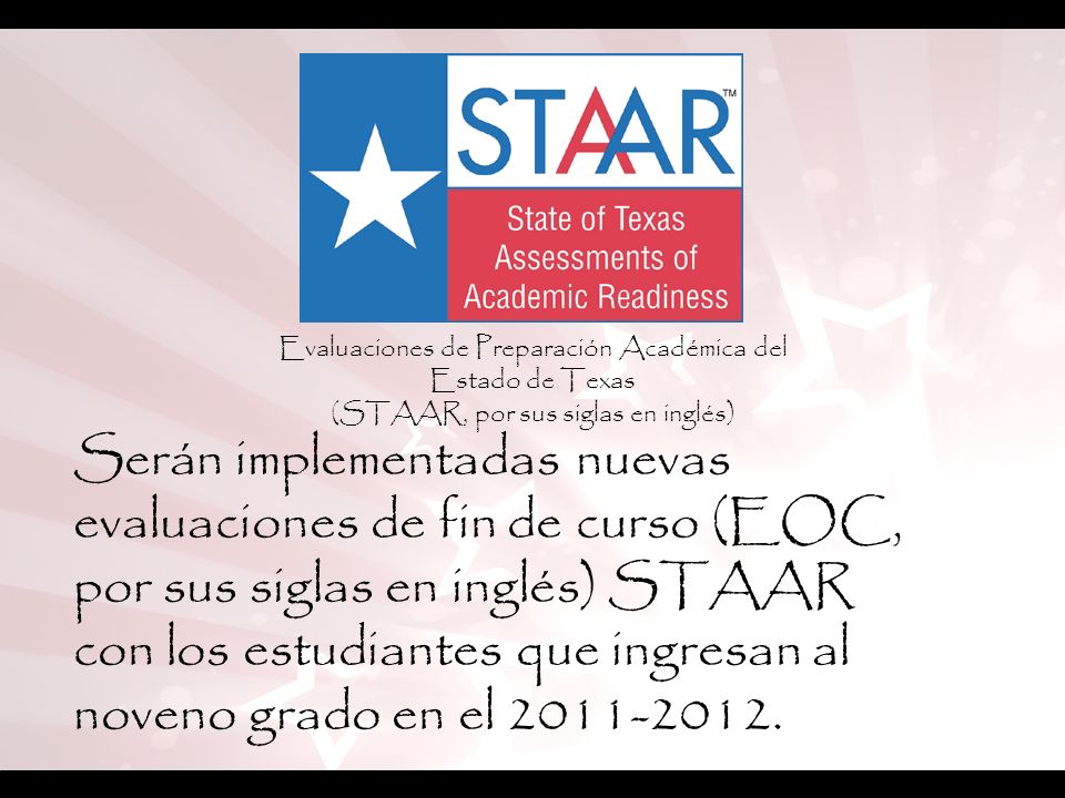 Evaluaciones de Preparación Académica del Estado de Texas