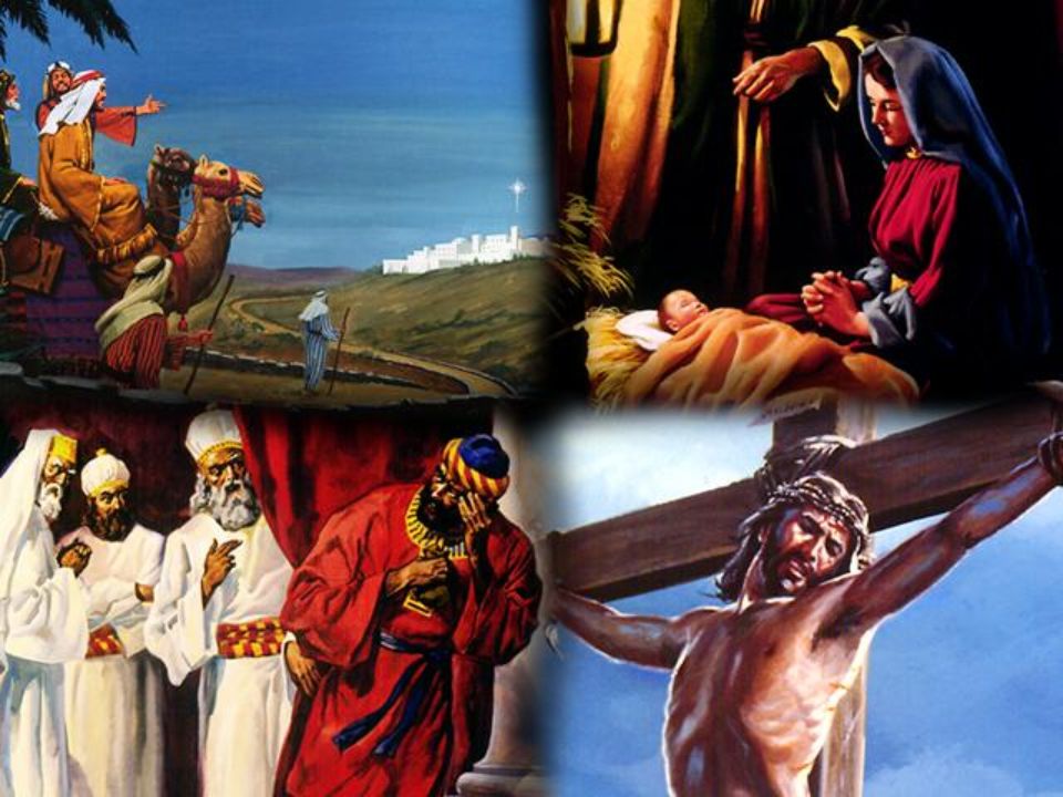 El antiguo testamento profetizó la primera venida de Cristo y el Nuevo Testamento cuenta la historia de la vida y muerte de Jesús.