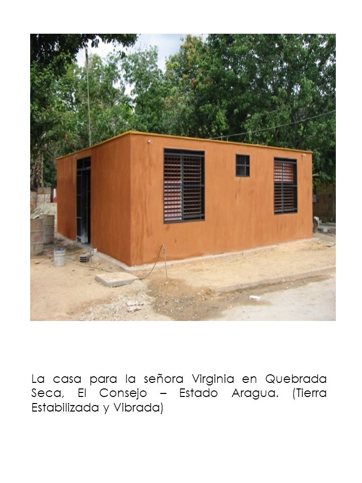 La casa para la señora Virginia en Quebrada Seca, El Consejo – Estado Aragua.