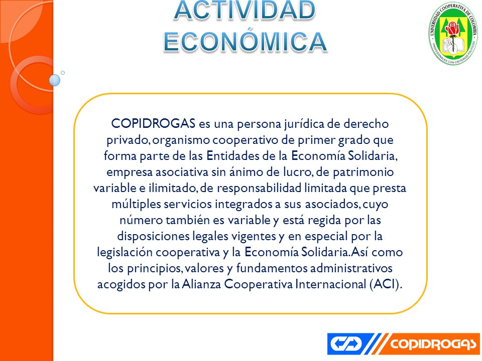ACTIVIDAD ECONÓMICA