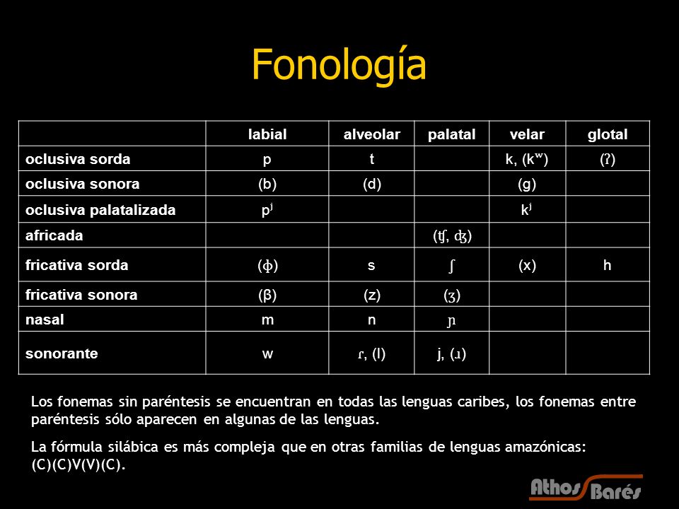 Fonología labial alveolar palatal velar glotal oclusiva sorda p t