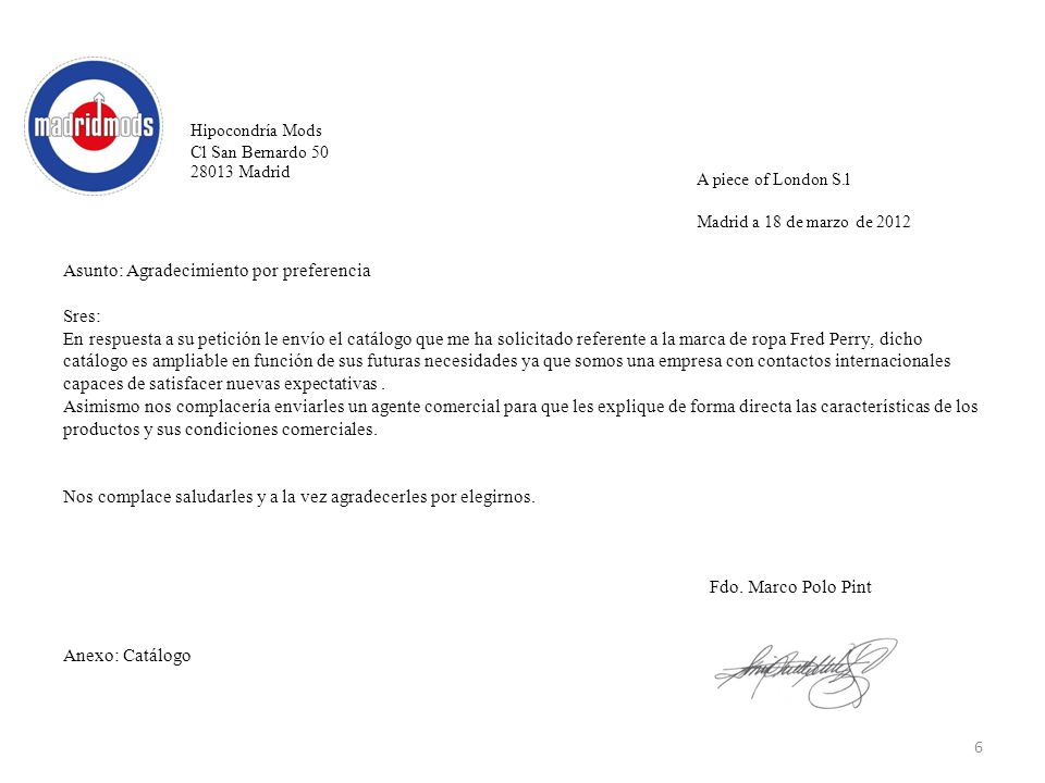 El proceso administrativo en la compra de Piece of London 