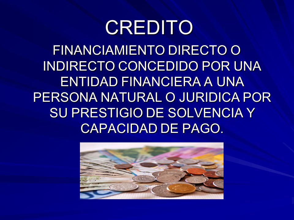 CREDITO