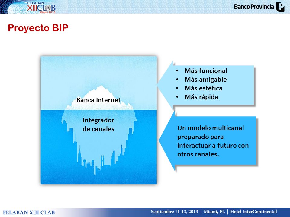 Proyecto BIP Más funcional Más amigable Más estética Más rápida