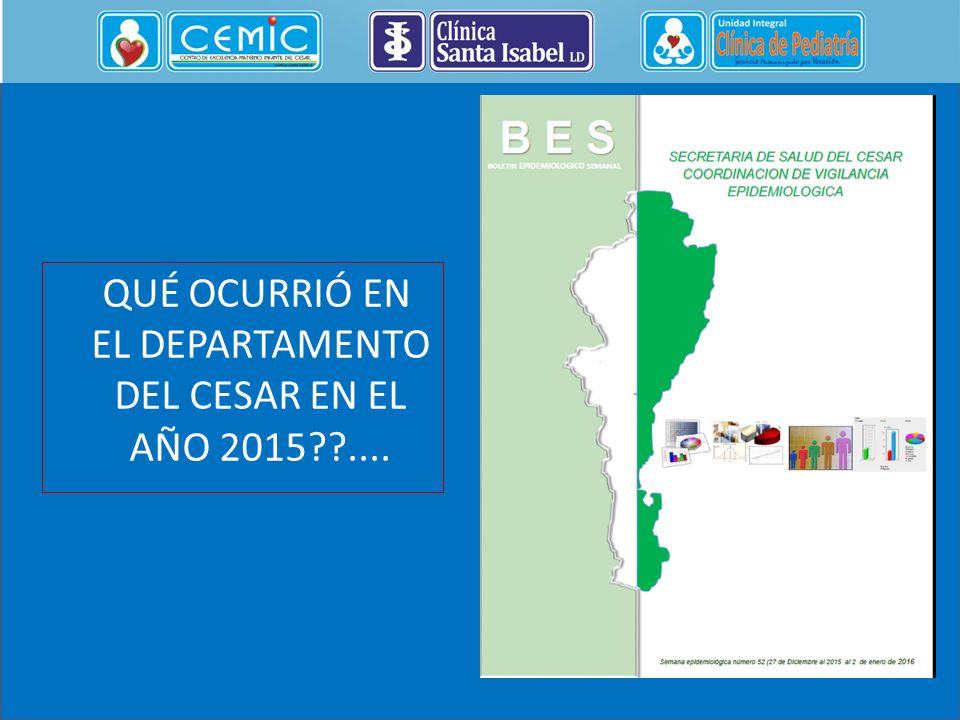 QUÉ OCURRIÓ EN EL DEPARTAMENTO DEL CESAR EN EL AÑO