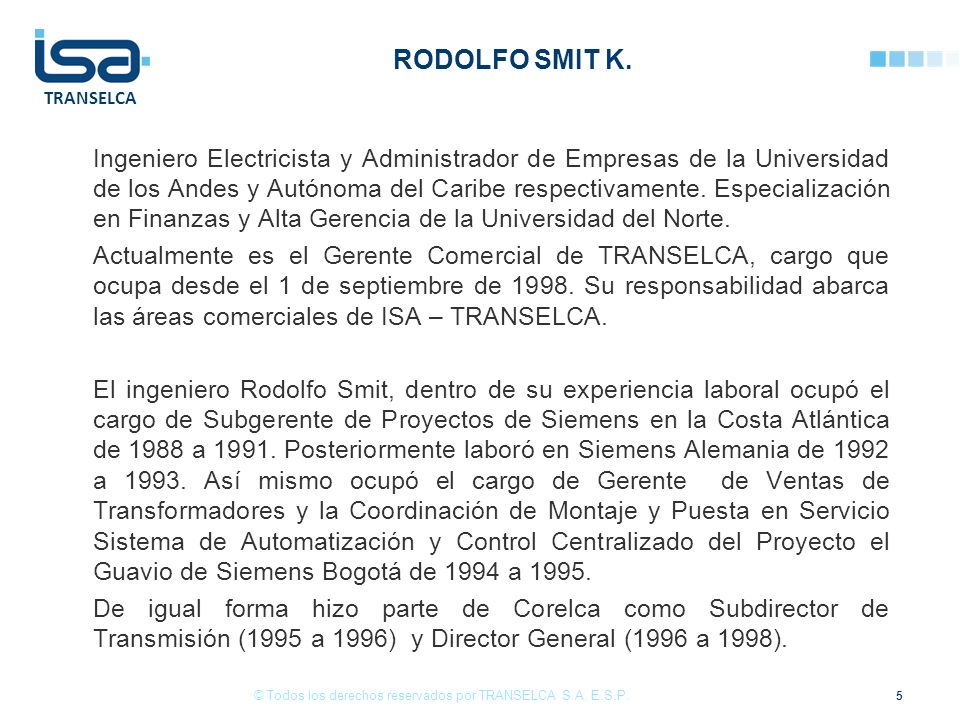 © Todos los derechos reservados por TRANSELCA S.A. E.S.P.