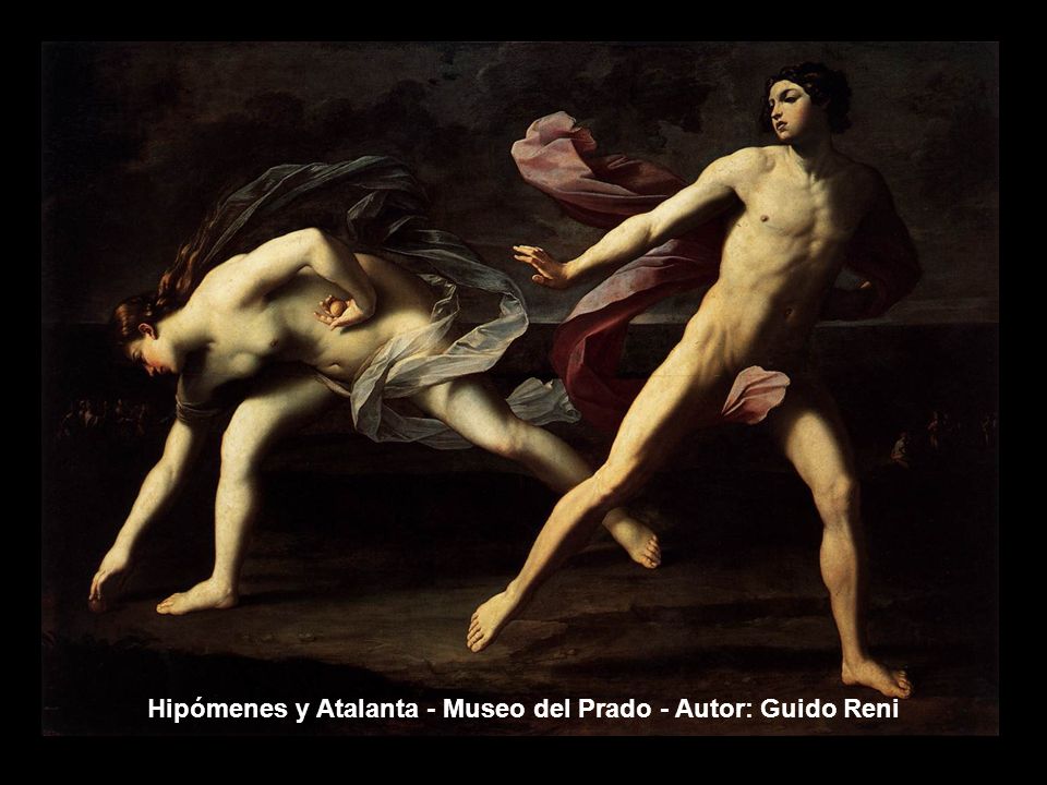 Hipómenes y Atalanta - Museo del Prado - Autor: Guido Reni
