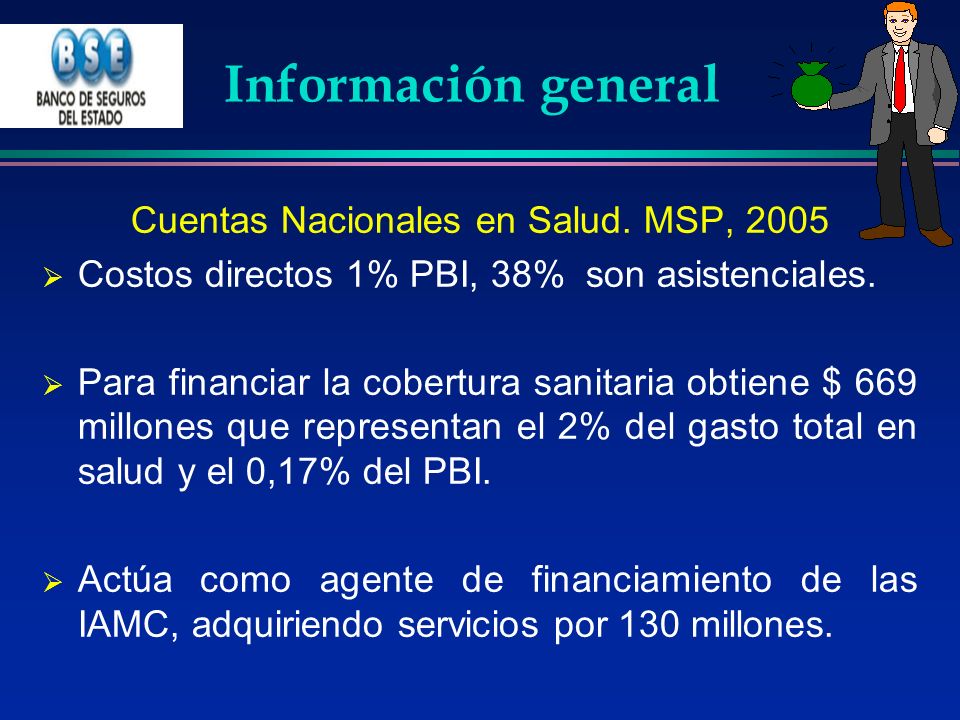 Cuentas Nacionales en Salud. MSP, 2005