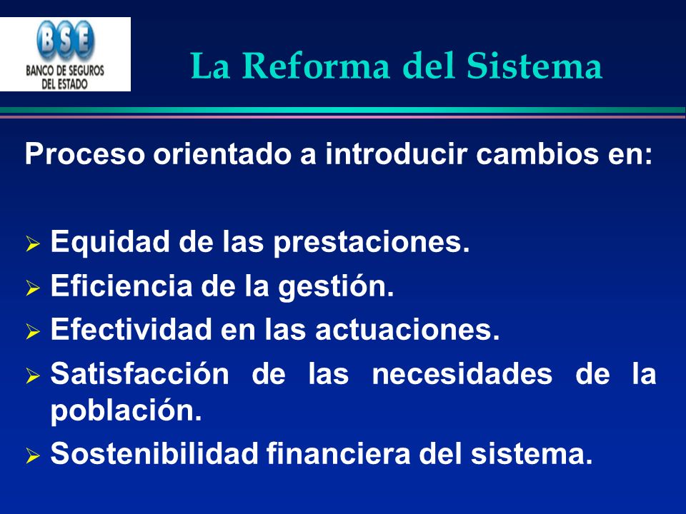 La Reforma del Sistema Proceso orientado a introducir cambios en: