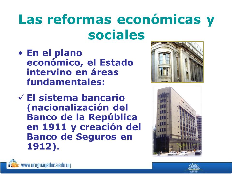 Las reformas económicas y sociales