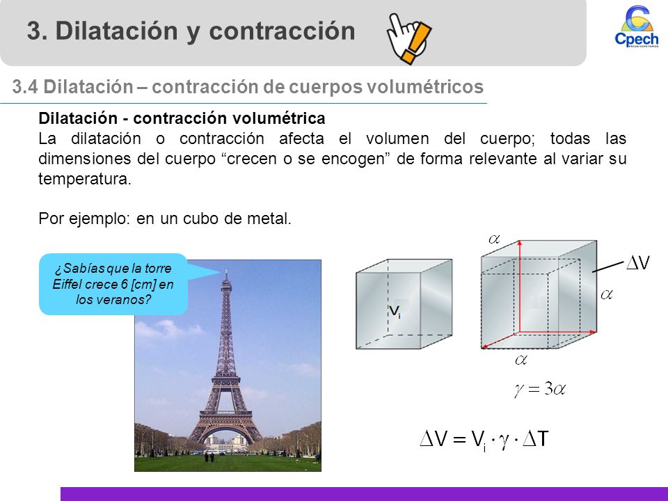 ¿Sabías que la torre Eiffel crece 6 [cm] en los veranos