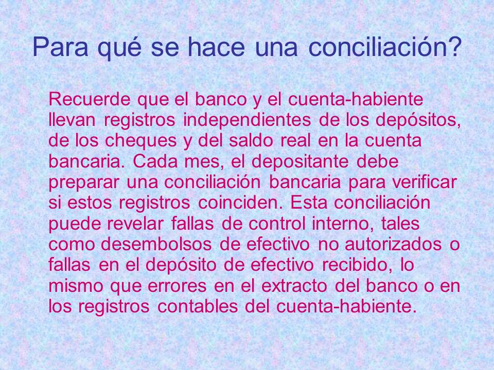 Para qué se hace una conciliación