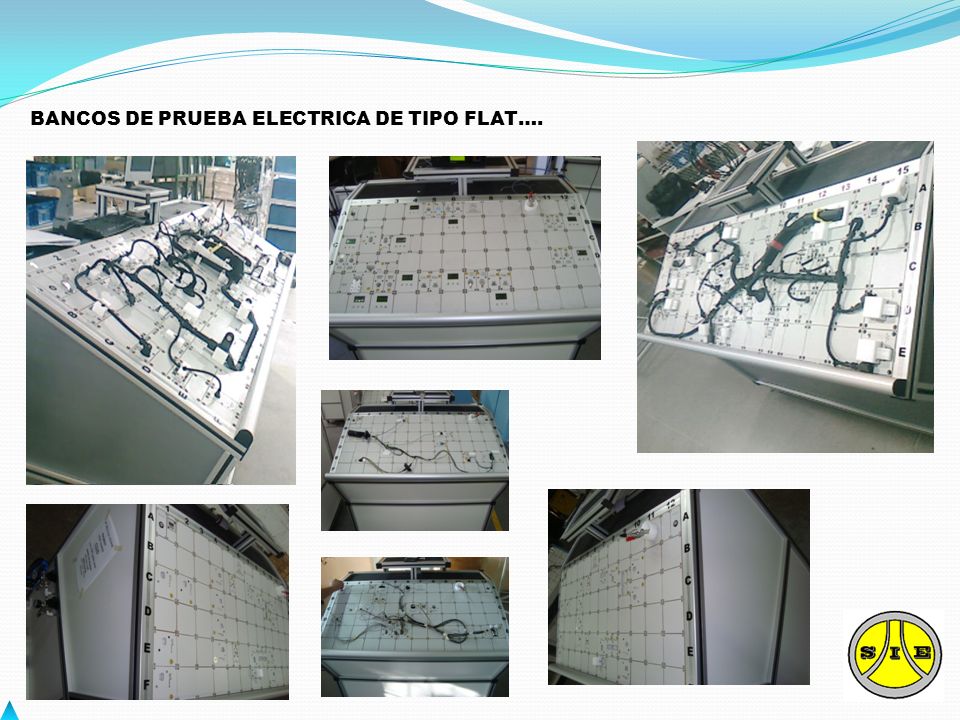 BANCOS DE PRUEBA ELECTRICA DE TIPO FLAT….
