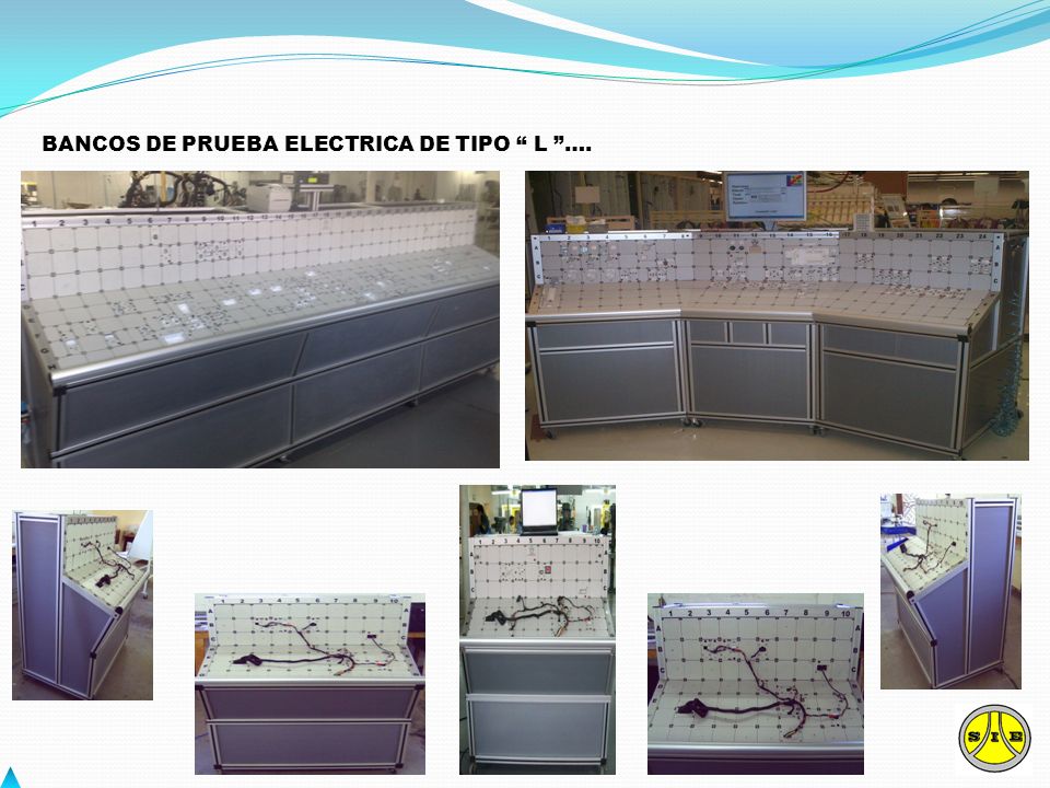 BANCOS DE PRUEBA ELECTRICA DE TIPO L ….