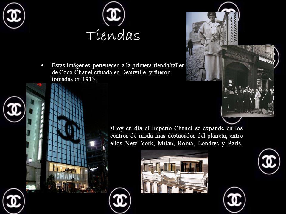 Tiendas Estas imágenes pertenecen a la primera tienda/taller de Coco Chanel situada en Deauville, y fueron tomadas en