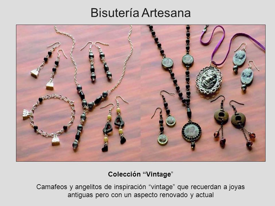 Bisutería Artesana Colección Vintage