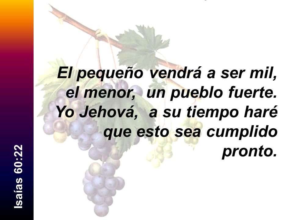 El pequeño vendrá a ser mil, el menor, un pueblo fuerte