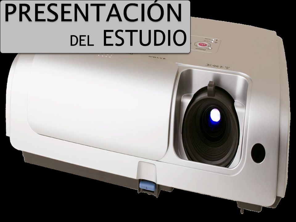 PRESENTACIÓN DEL ESTUDIO