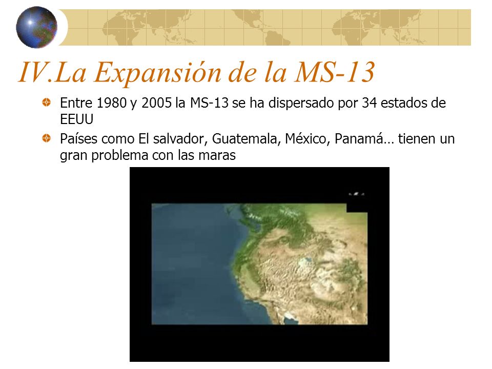 IV.La Expansión de la MS-13