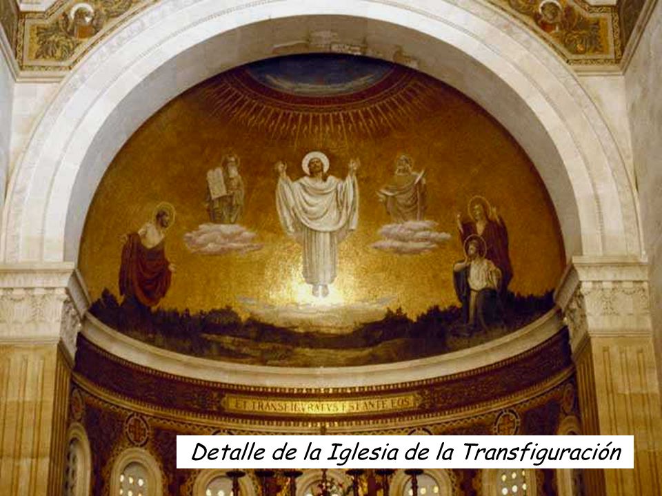 Detalle de la Iglesia de la Transfiguración