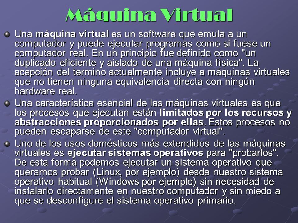 Máquina Virtual