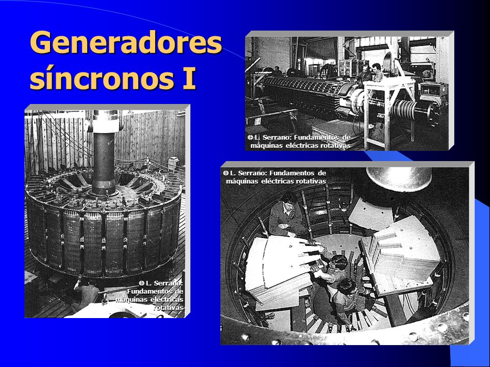 Generadores síncronos I