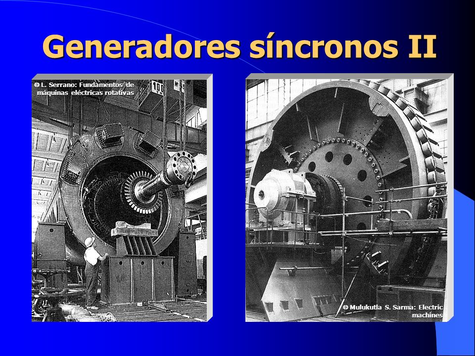 Generadores síncronos II