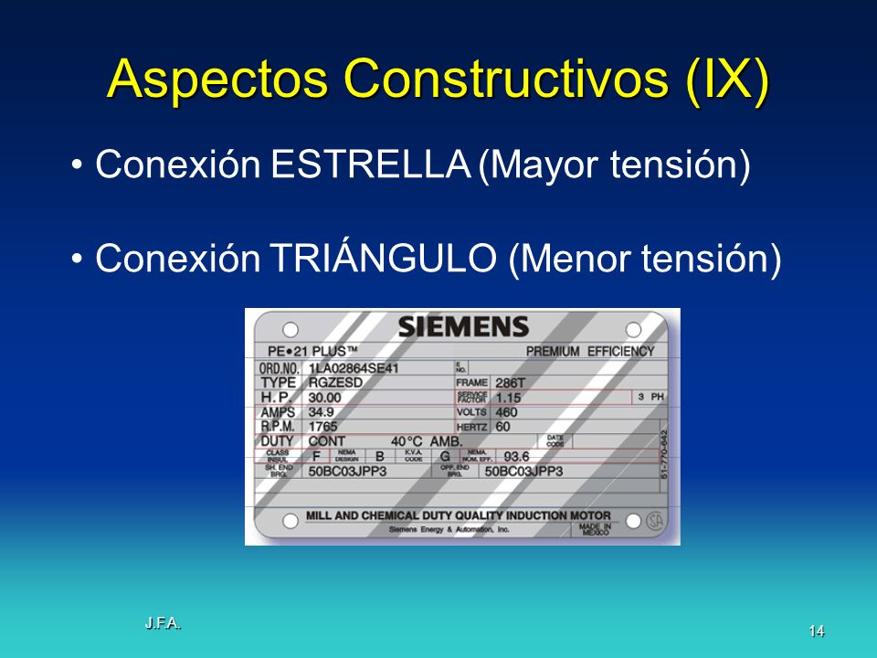 Aspectos Constructivos (IX)