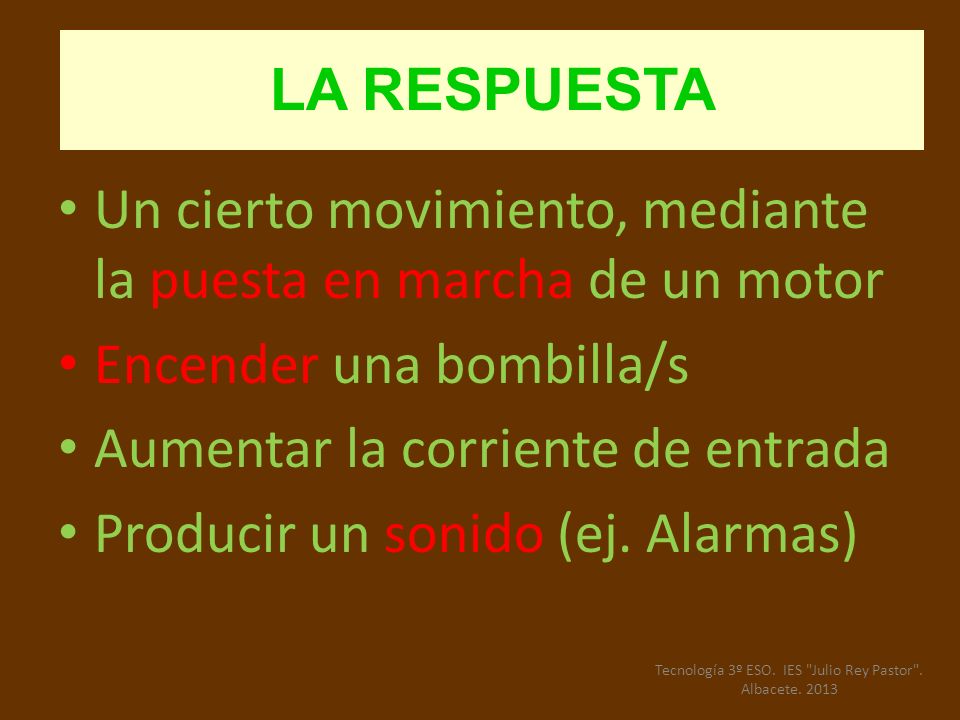 Tecnología 3º ESO. IES Julio Rey Pastor . Albacete. 2013