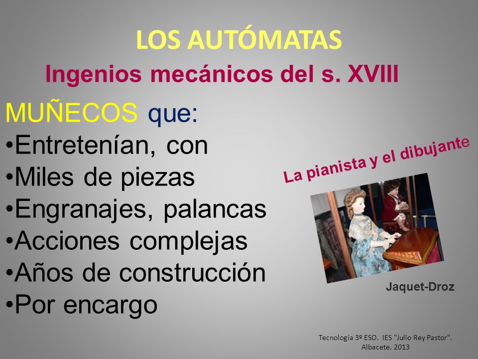 Tecnología 3º ESO. IES Julio Rey Pastor . Albacete. 2013