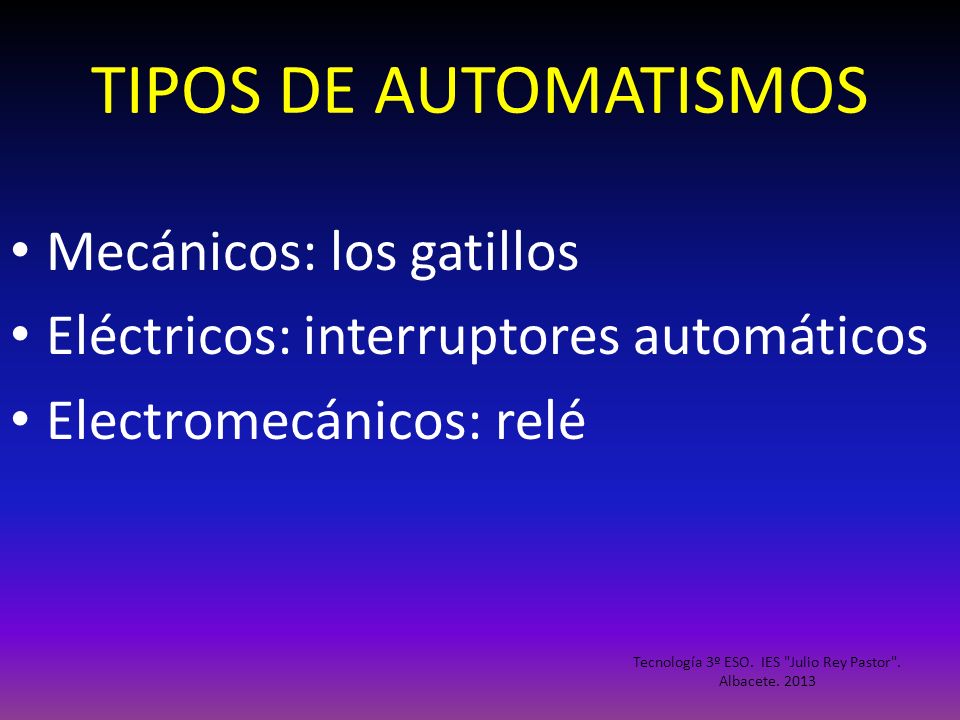 Tecnología 3º ESO. IES Julio Rey Pastor . Albacete. 2013