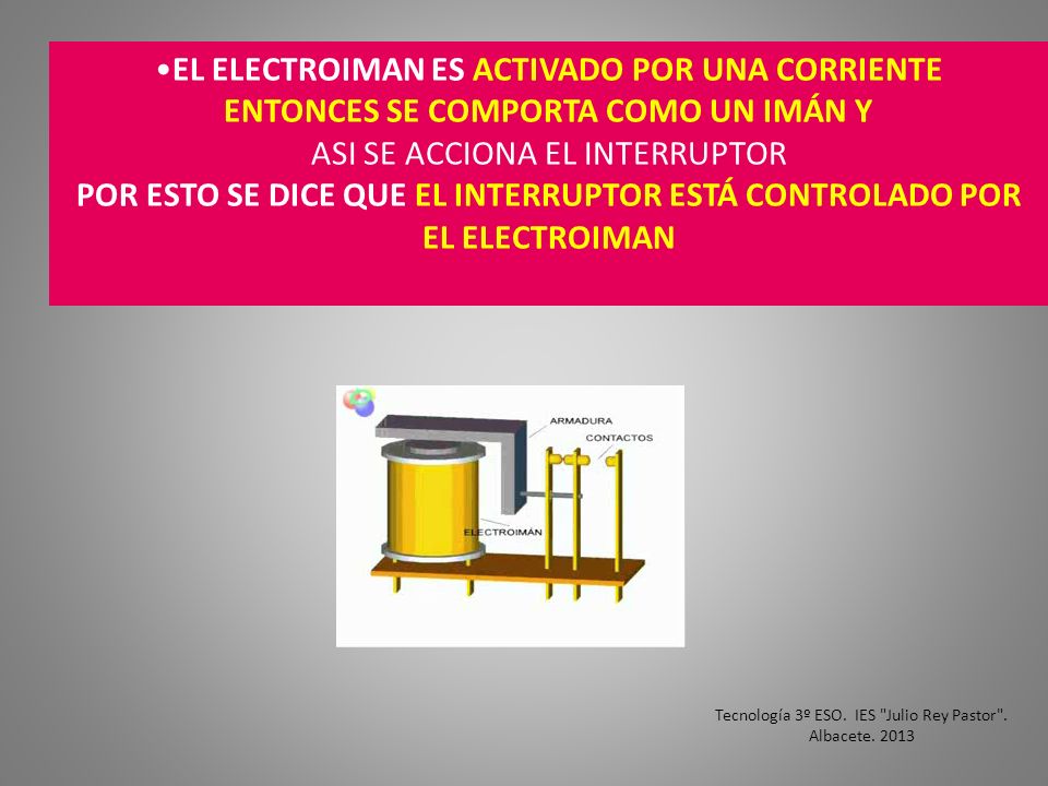 Tecnología 3º ESO. IES Julio Rey Pastor . Albacete. 2013