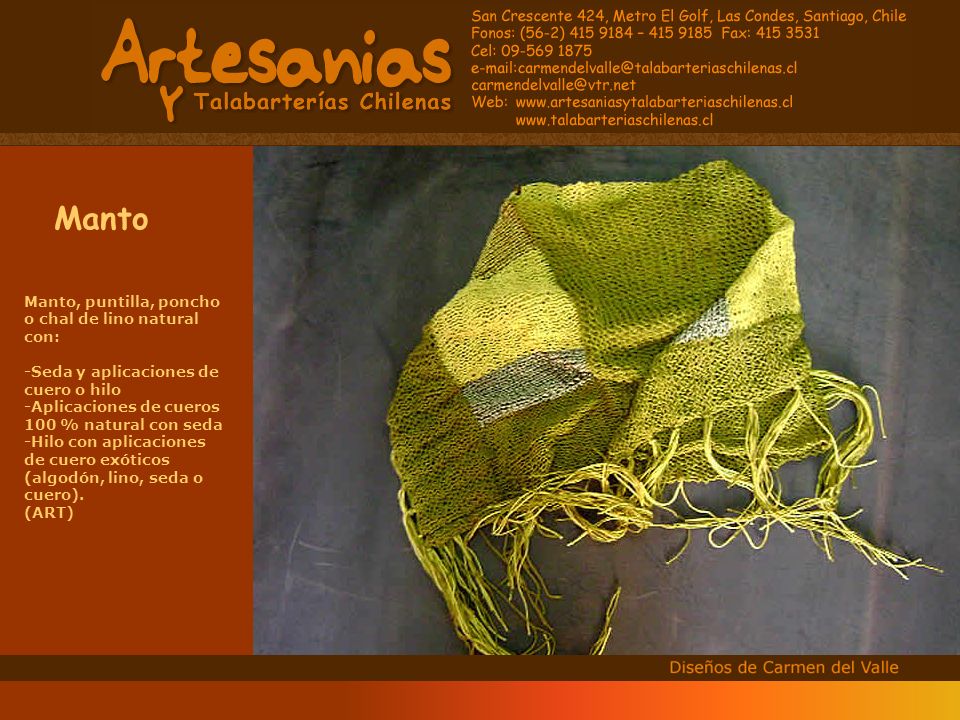Manto Manto, puntilla, poncho o chal de lino natural con: