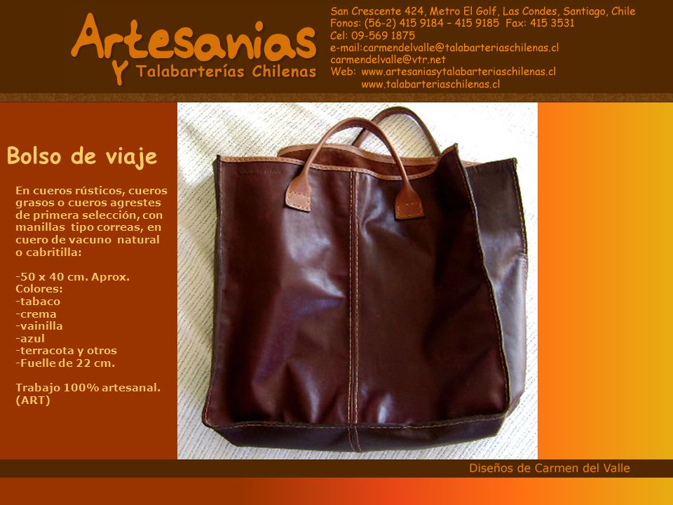 Bolso de viaje En cueros rústicos, cueros grasos o cueros agrestes