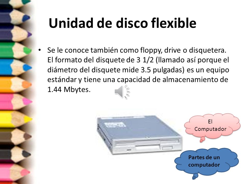 Unidad de disco flexible