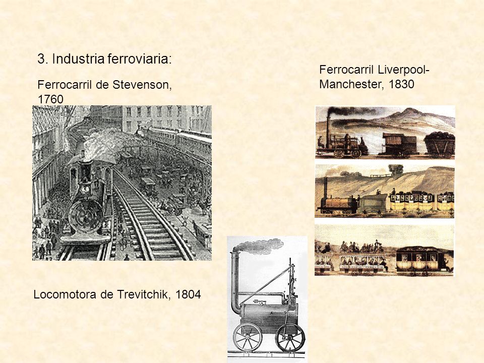 3. Industria ferroviaria: