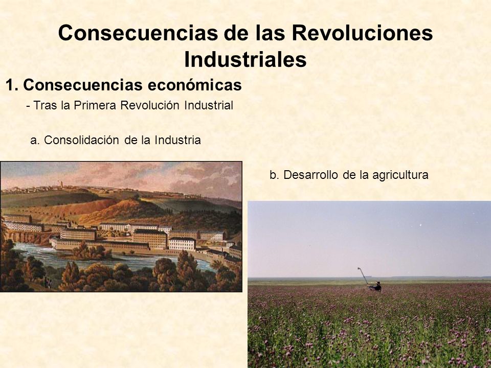 Consecuencias de las Revoluciones Industriales