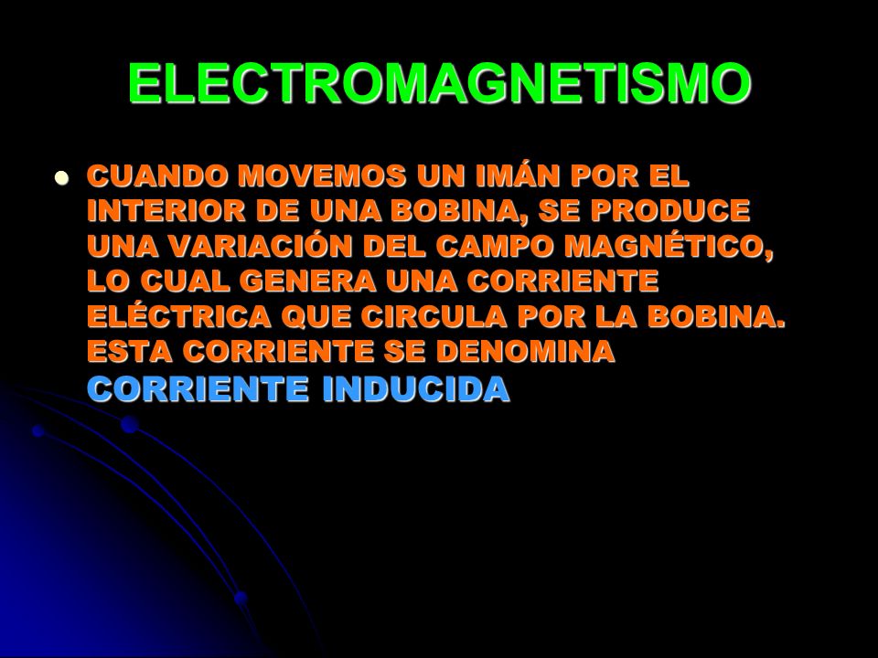 ELECTROMAGNETISMO