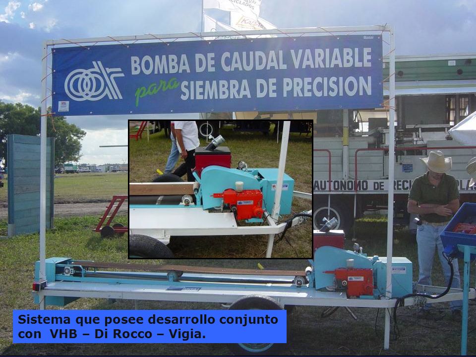 Sistema que posee desarrollo conjunto con VHB – Di Rocco – Vigia.