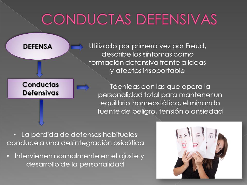 Intervienen normalmente en el ajuste y desarrollo de la personalidad