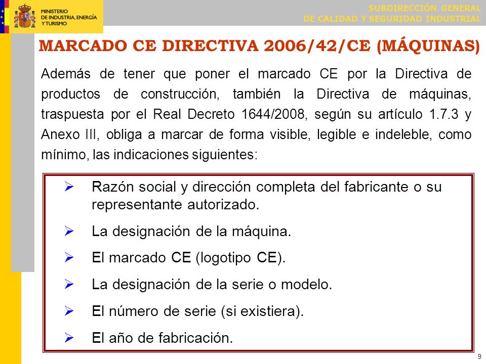 EJEMPLO DE DECLARACIÓN CE DE CONFORMIDAD (productos en serie)
