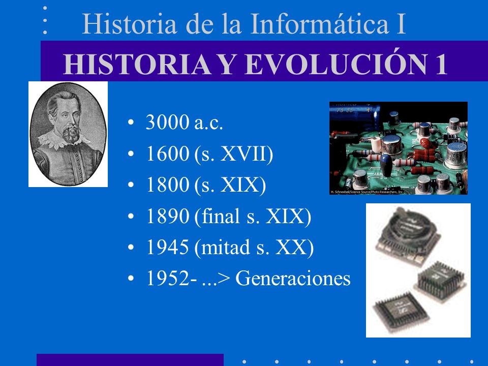 Historia de la Informática I