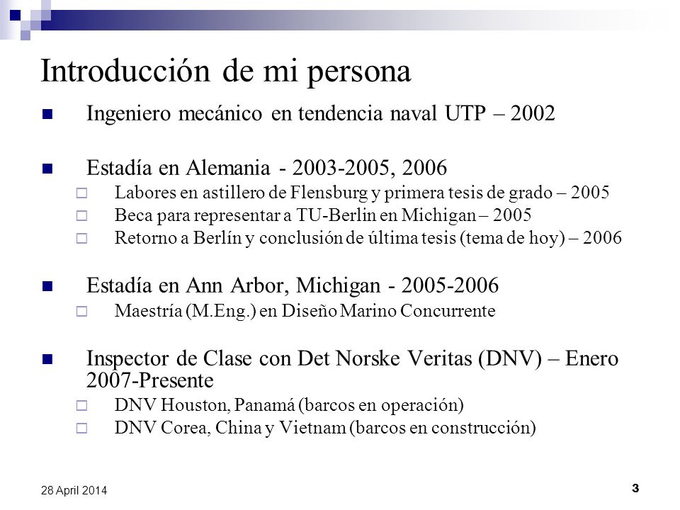 Introducción de mi persona