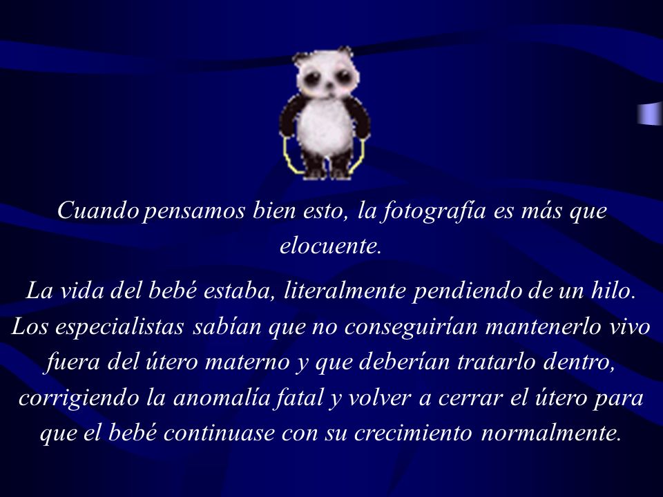 Cuando pensamos bien esto, la fotografía es más que elocuente.