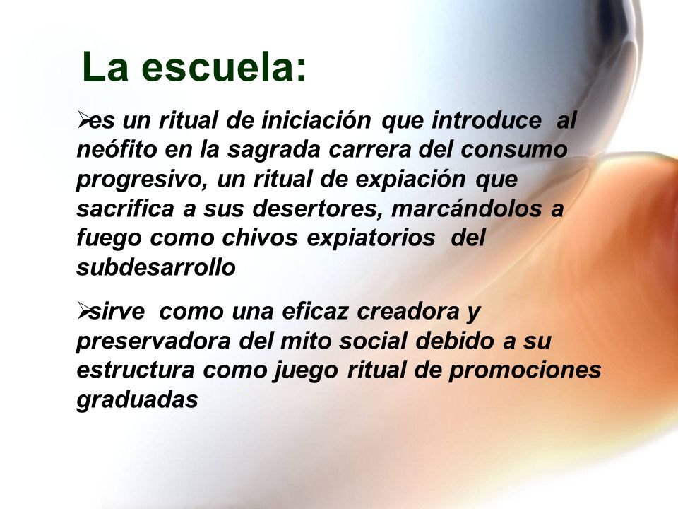 La escuela: