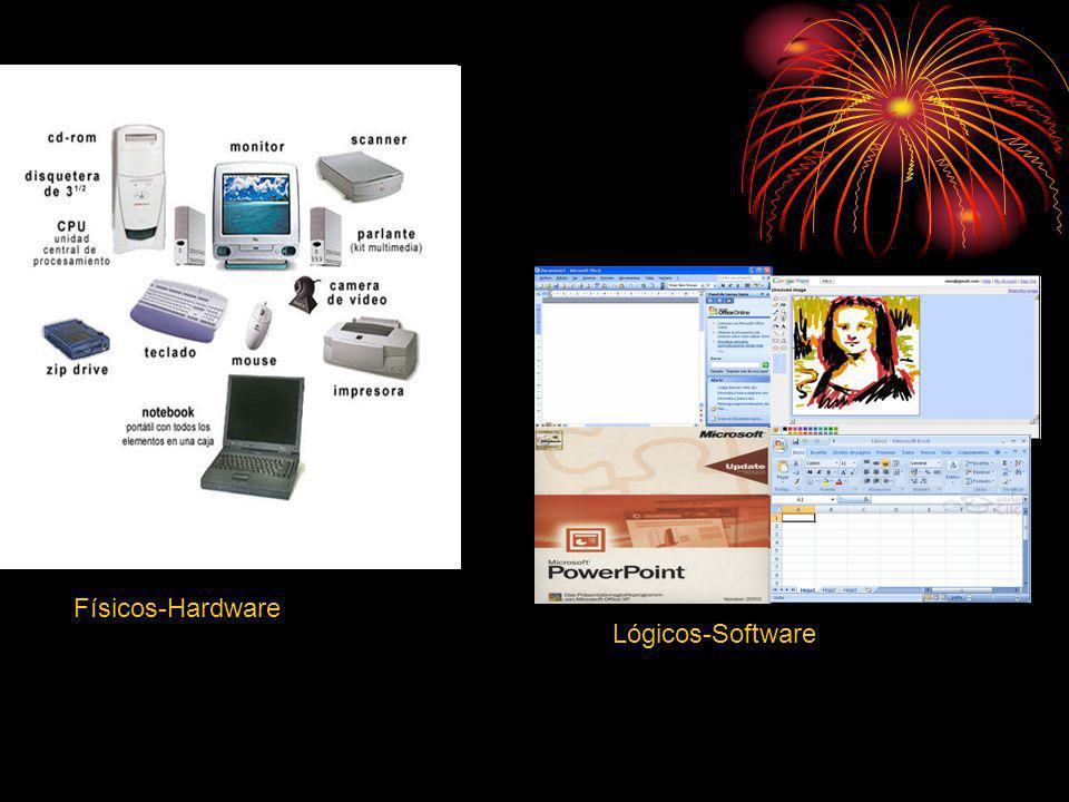 Físicos-Hardware Lógicos-Software