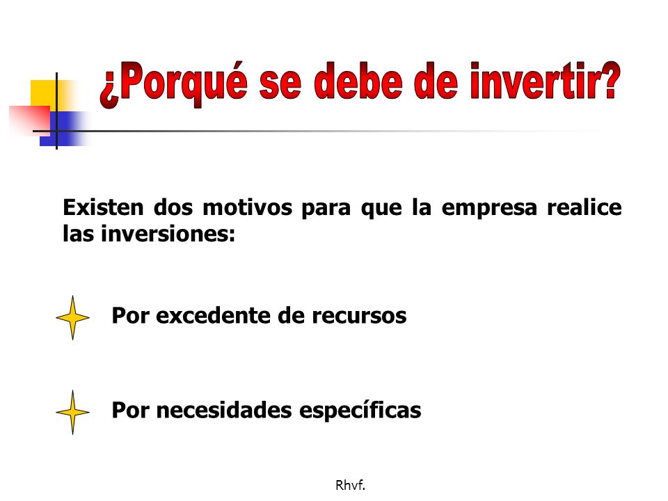 ¿Porqué se debe de invertir