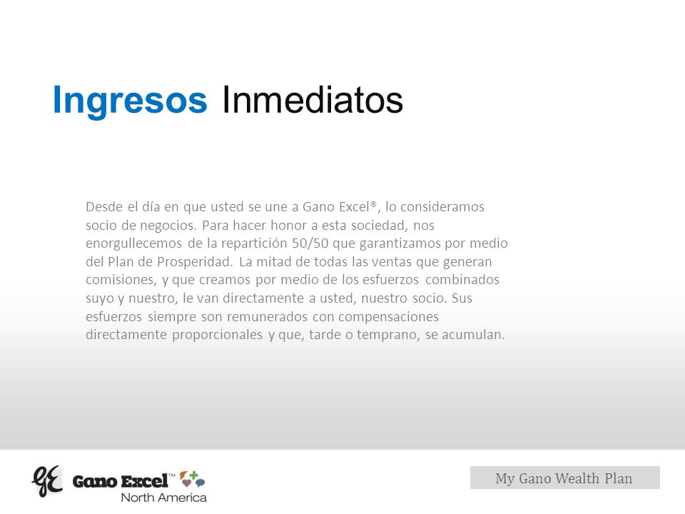 Ingresos Inmediatos